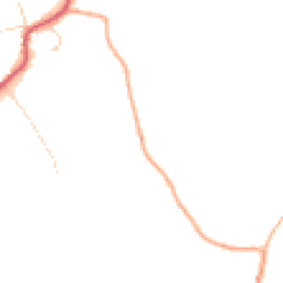 Daytime road noise heatmap for IP6 9HL