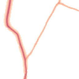 Daytime road noise heatmap for IP6 9LR