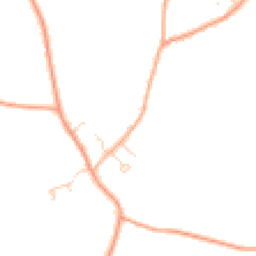 Daytime road noise heatmap for IP6 9NT