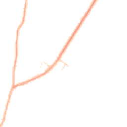 Daytime road noise heatmap for IP6 9NY
