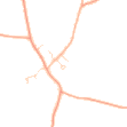 Daytime road noise heatmap for IP6 9NZ