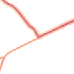 Daytime road noise heatmap for IP6 9RW