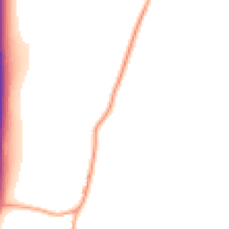 Daytime road noise heatmap for IP6 9UL