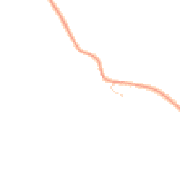 Daytime road noise heatmap for IP8 3DT