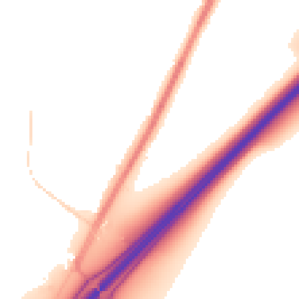 Daytime road noise heatmap for IP8 3JW