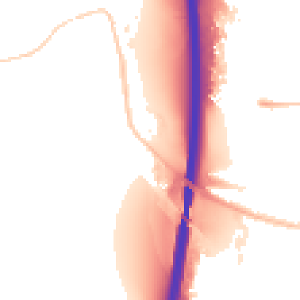 Night-time road noise heatmap for IP8 4BB