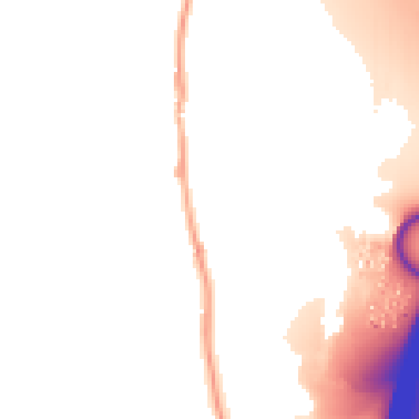 Daytime road noise heatmap for IP8 4DW