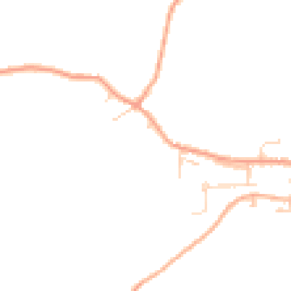 Daytime road noise heatmap for IP8 4FG