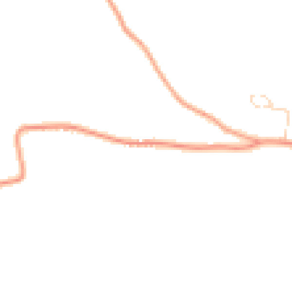 Daytime road noise heatmap for IP8 4NG