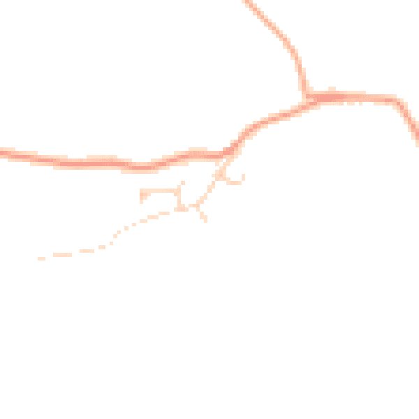 Daytime road noise heatmap for IP8 4RA
