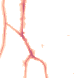 Night-time road noise heatmap for KT1 2FH