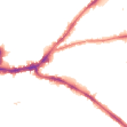 Night-time road noise heatmap for KT1 3AB