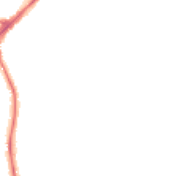 Night-time road noise heatmap for KT10 9NH