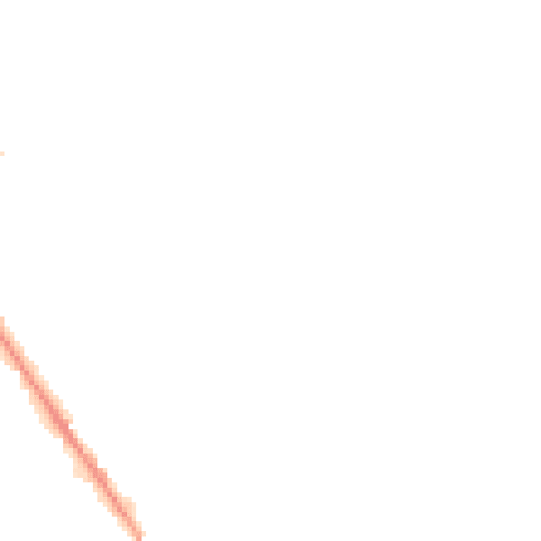 Night-time road noise heatmap for KT12 3JW