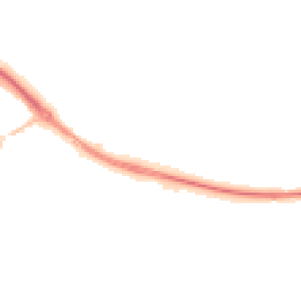 Night-time road noise heatmap for KT15 2QZ
