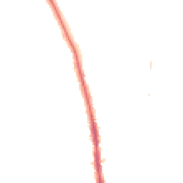 Night-time road noise heatmap for KT2 5HE