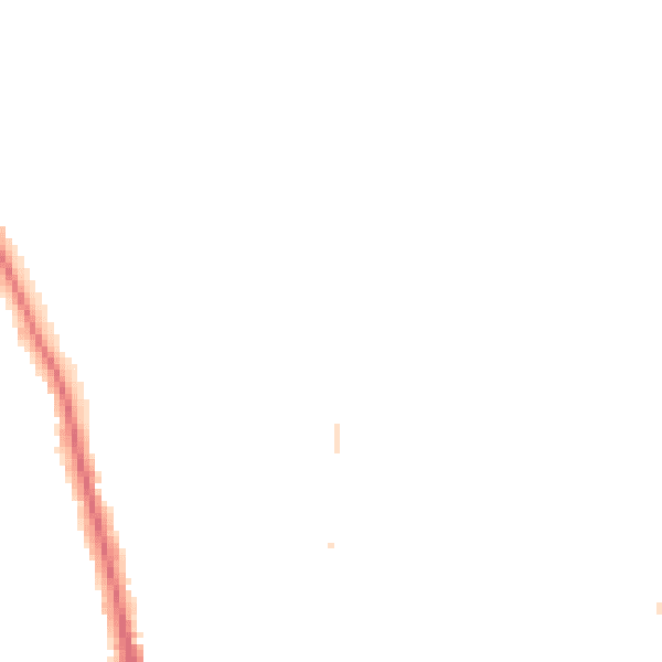 Night-time road noise heatmap for KT2 5RX