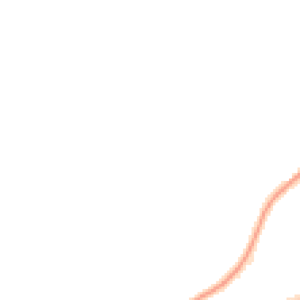 Night-time road noise heatmap for KT22 9ES