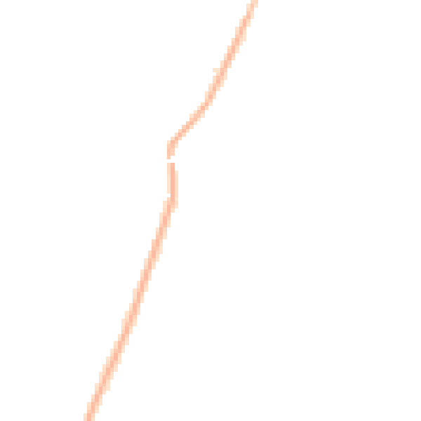 Night-time road noise heatmap for KT24 5EZ