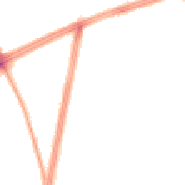 Night-time road noise heatmap for L11 5BG