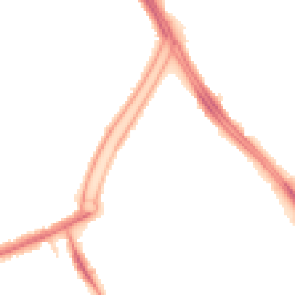 Night-time road noise heatmap for L13 0BX