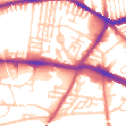 Daytime road noise heatmap for L13 1AA