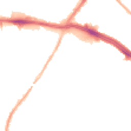 Night-time road noise heatmap for L13 1DU