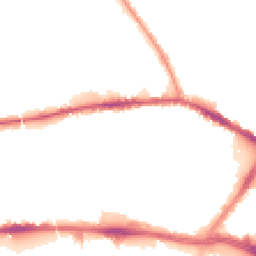 Night-time road noise heatmap for L13 2AT