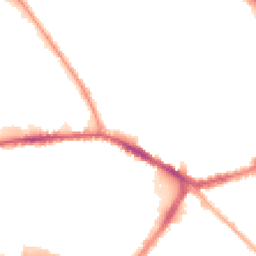 Night-time road noise heatmap for L13 3BE