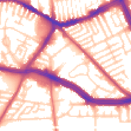 Daytime road noise heatmap for L13 4AA