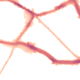 Night-time road noise heatmap for L13 4AA