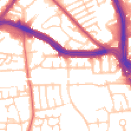 Daytime road noise heatmap for L13 4BA