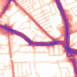 Daytime road noise heatmap for L13 4BP