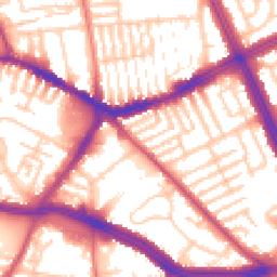 Daytime road noise heatmap for L13 5SD