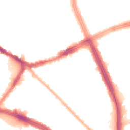 Night-time road noise heatmap for L13 5ST