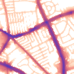 Daytime road noise heatmap for L13 5SU