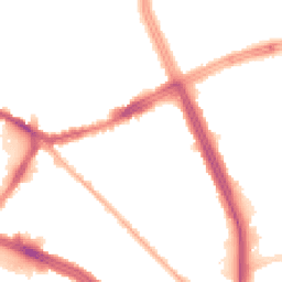 Night-time road noise heatmap for L13 5SU