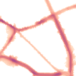 Night-time road noise heatmap for L13 5TA