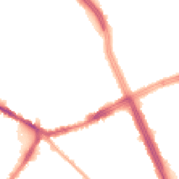 Night-time road noise heatmap for L13 5YF