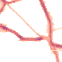 Night-time road noise heatmap for L13 5YH
