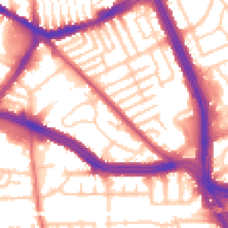 Daytime road noise heatmap for L13 5YZ