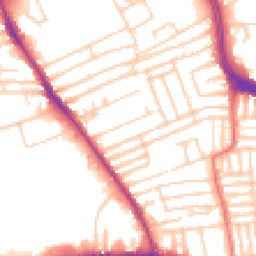 Daytime road noise heatmap for L13 6RL