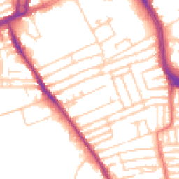 Daytime road noise heatmap for L13 7DN