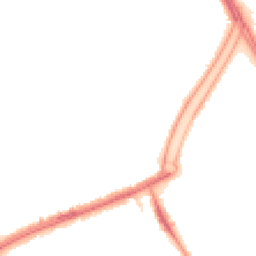 Night-time road noise heatmap for L13 8BR