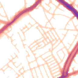 Daytime road noise heatmap for L13 8DU