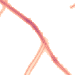 Night-time road noise heatmap for L13 9BJ