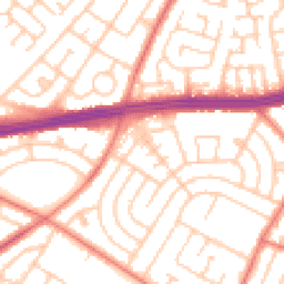 Daytime road noise heatmap for L14 0AA