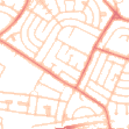 Daytime road noise heatmap for L14 0JN