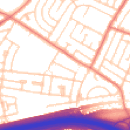 Daytime road noise heatmap for L14 0JX