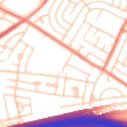 Daytime road noise heatmap for L14 0JY